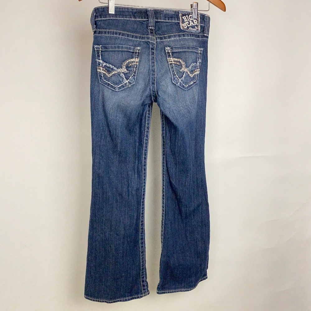 😎 Big Star Maddie Mid-Rise Boot Cut Jeans